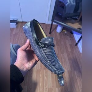 SILVER SPARKLING DRESS SHOE